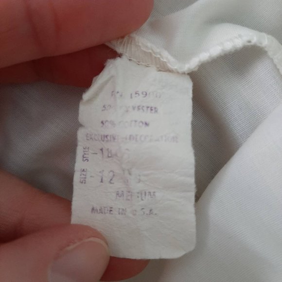 Vtg Blue Embroidered RW&B Picnic Plaid Dress Summer Playsuit w Matching Hat - Picture 10 of 10